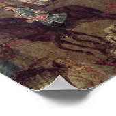 burgemeester van Plaza in Mexico, details van de m Poster (Hoek)