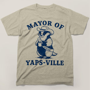 Burgemeester Van Yapsville Das Grappig T-shirt