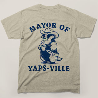 Burgemeester Van Yapsville Das Grappig T-shirt