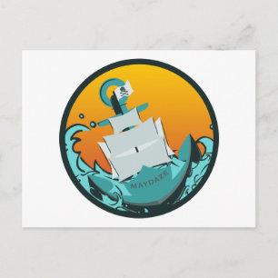 burgemeesterschip briefkaart