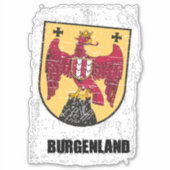 Burgenland Bundesland Österreich Geschenksidee Sticker (Voorkant)