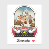 Burgenland Eisenstadt Österreich Souvenir Sticker (Vel)