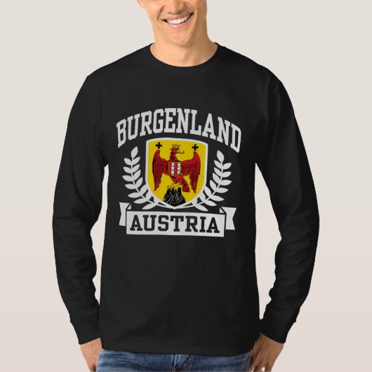 Burgenland Oostenrijk T-shirt (Voorkant)