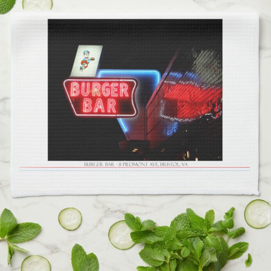 Burger Bar Bristol Virginia Theedoek (Gevouwen)