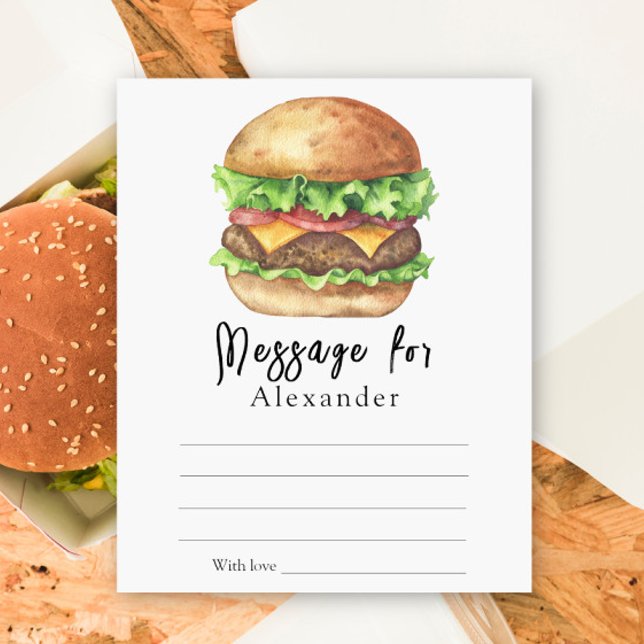 Burger BBQ-tijdscapsulebericht (Creator heeft geüpload)