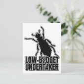 Burger-Beetles-gravediënt - Entomologie Briefkaart (Staand voorkant)