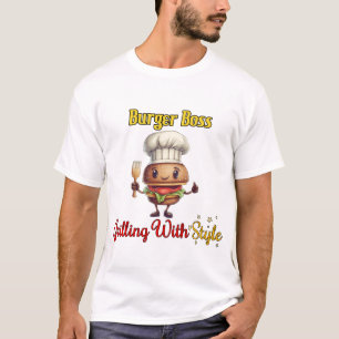 Burger Boss Grilling met stijl T-shirt
