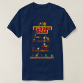 Burger Boss pixel art T-shirt (Design voorkant)