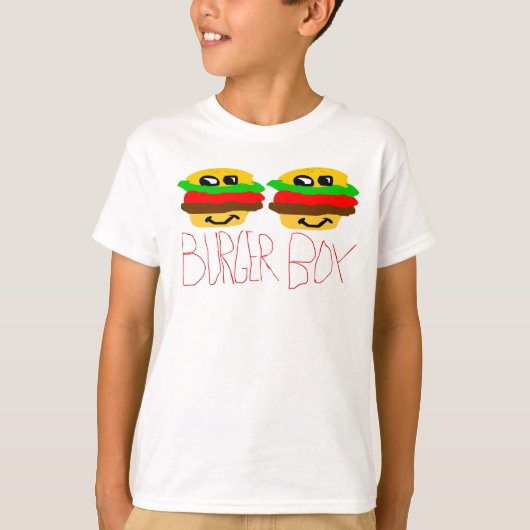 Burger Boy T-shirt (Voorkant)