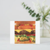 burger briefkaart (Staand voorkant)