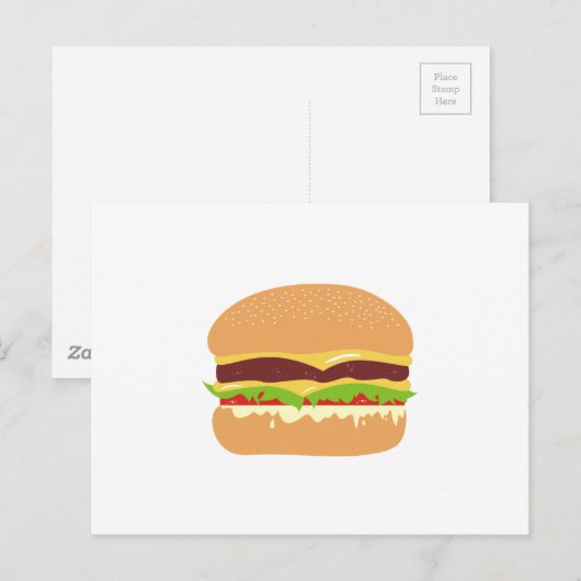 burger briefkaart (Voorkant / Achterkant)