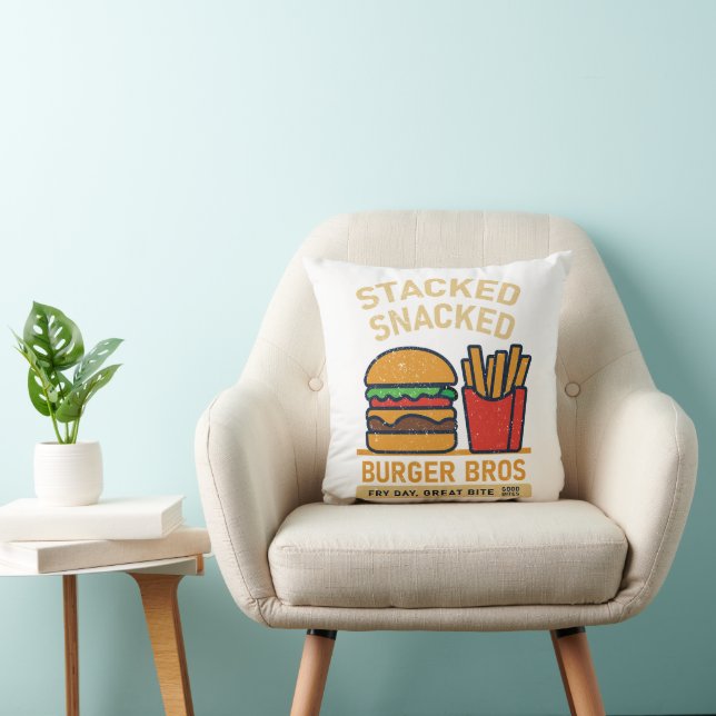 Burger Bros Kussen (Stoel)