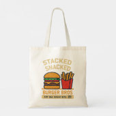 Burger Bros Tote Bag (Achterkant)
