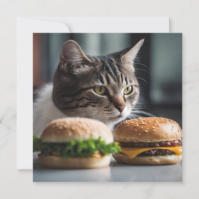 Burger Buddy - kattenkunst (Voorkant)
