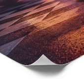 Burger Bull Neon Ranch Poster (Hoek)