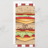Burger Cadeaubon (Voorkant / Achterkant)
