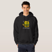 Burger Cat Foodie Hoodie (Voorkant volledig)