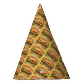 Burger Cheeseburger Reunion Picnic Cookout Party Feesthoedjes (Rechts)