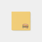 Burger Cheeseburger Reunion Picnic Cookout Party Post-it® Notes (Voorkant)