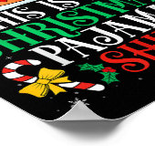 Burger Christmas Pajama Shirt Burger Lover Xmas Pa Poster (Hoek)