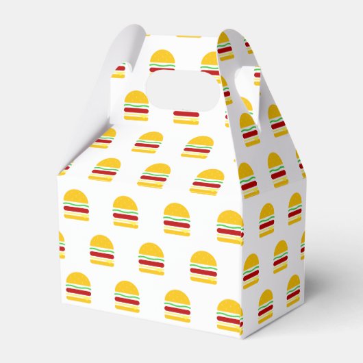 Burger Clipart Bedankdoosjes (Achterkant)