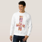 Burger Cross Sweatshirt (Voorkant volledig)