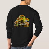 Burger Design- Delicious Fast Food Illustration T-shirt (Achterkant)