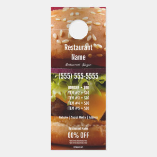 Burger Deur Hanger