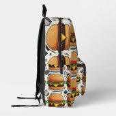 "Burger Doodles Bedrukte Rugzak (Links)