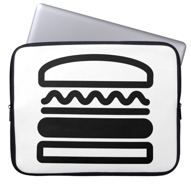 Burger Dreams Laptop Sleeve (Voorkant)