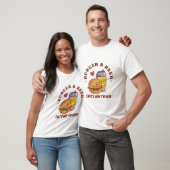 Burger en Bier Thats Waarom ik hier ben T-shirt (Unisex)