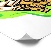 Burger en Fries Poster (Hoek)