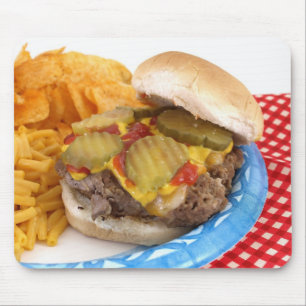 Burger en Sides Muismat
