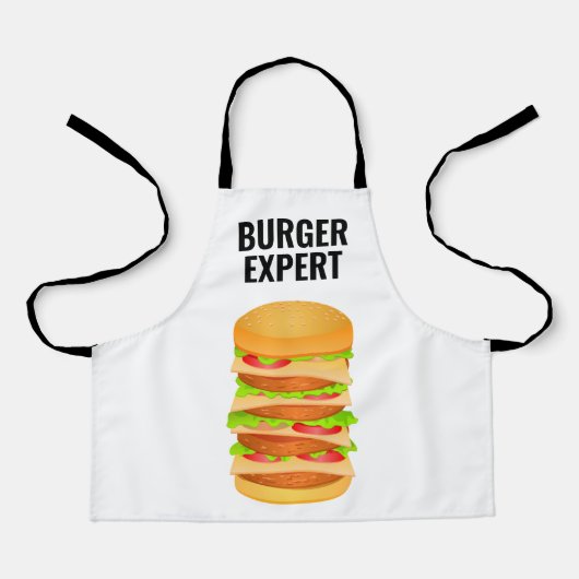 Burger Expert All-Over Print Schort voor verkoop (Voorkant)