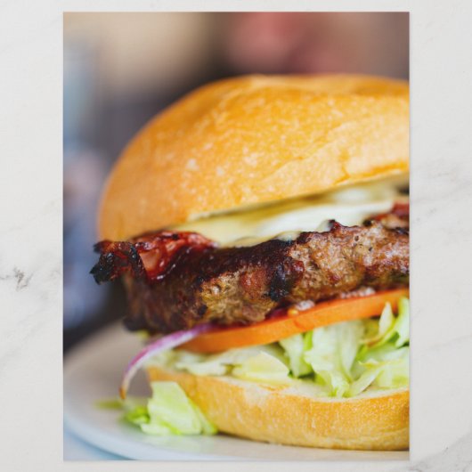 Burger Flyer (Voorkant)