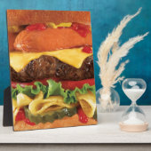 burger fotoplaat (Zijkant)