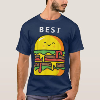 Burger Fries Best Friend T's Matching BFF Outfits T-shirt