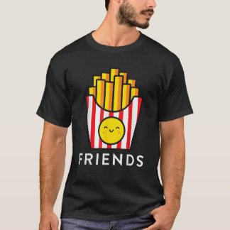 Burger Fries Beste Vriend T Shirten Matching BFF O T-shirt