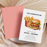 Burger & Fries Leuk Casual Koppels Vrijgezellenfee