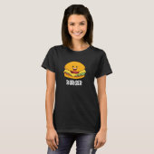 Burger & Fries Matching Paar Halloween Best Frie T-shirt (Voorkant volledig)