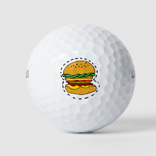 burger golfballen (Voorkant)