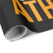 Burger Hamburger BBQ Humor Funny Pun Gift Idea Cadeaupapier (Rol Hoek)