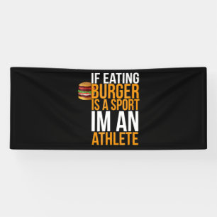 Burger Hamburger BBQ Humor Funny Pun Gift Idea Spandoek