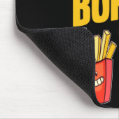 Burger hamburger bbq vlees - cheeseburger muismat (Hoek)