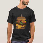Burger Hamburger Burger T-shirt (Voorkant)