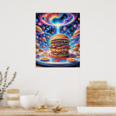 Burger Heaven Poster (Keuken)