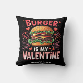 Burger is mijn Valentijn Een hilarisch eerbetoon Kussen