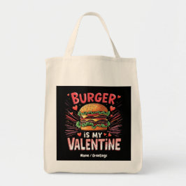 Burger is mijn Valentijn Een hilarisch eerbetoon Tote Bag