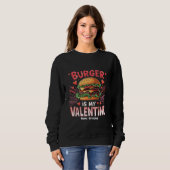 Burger is mijn Valentijn: een hilarische ode Trui (Voorkant volledig)