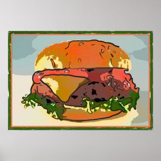 Burger Italiano Poster (Voorkant)